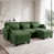 Chenille verte