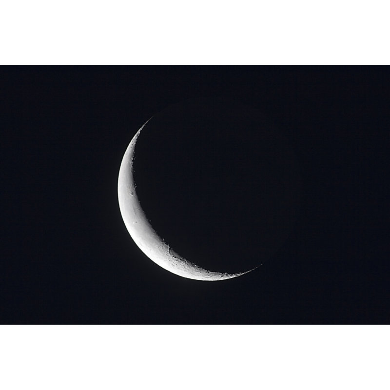Waning Moon Sickle by Red_moon_rise - Wrapped Canvas Print, 61cm H x 91cm W x 3.8cm D