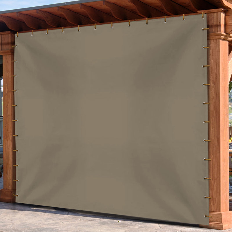 Heavy Duty Multipurpose Waterproof Tarp, Outdoor Protective Tarpaulin with Reinforce & UV Resistant(4 x 10 ft), Beige