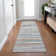 Machine Washable Indoor/Outdoor Xhevrie Linen Rug