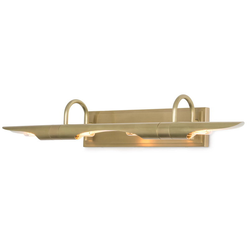 Redford Picture Light Large, Natural Brass