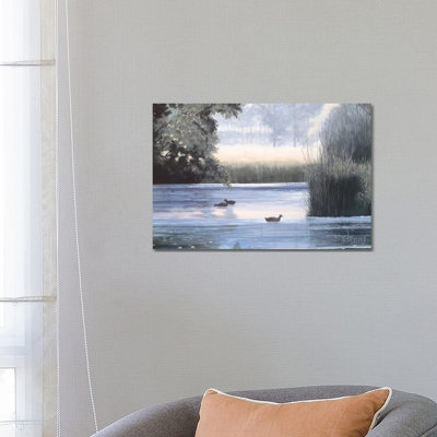 Water Base II by Franz Heigl - Wrapped Canvas Print