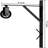 Wall Mount Bracket And Pulley Hanging Lighting