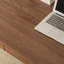 Bureau en bois massif avec plateau pleine longueur-1004618816