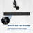 24 Inches Linear Shower Drain With Removable Bar Pattern Grate,Linear Drain With Hair Strainer And Leveling Feet,Stainless Steel,Matte Black-119466760