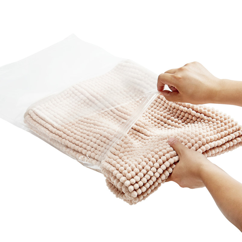 Vacuum Storage Bags with Hand Pump, Space Saver Bags Compression for Comforters and Blankets, Sealer