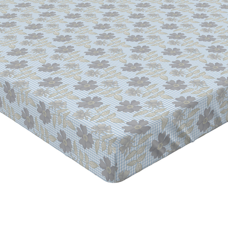 Drap-housse Ambesonne, rétro, nostalgique, rétro, pastel, Dimgray et moutarde pâle, Drap-housse de taille simple