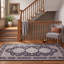 Tapis Orchard2 Traditionnel Médaillon Style persan Gris Ivoire Beige Lavable à la machine Antidérapant Poils courts Intérieur Extérieur Adapté aux animaux domestiques Salon Chambre Salle à manger Entrée Couloir Bureau-307107334