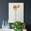 «California Poppy Vase II», toile encadrée de qualité supérieure - prête à être accrochée-1622583881-1622583882