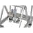 33.2656'' H x 21.2656'' W Utility Cart with Wheels