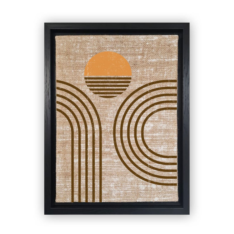 Decorative Canvas Painting, Black