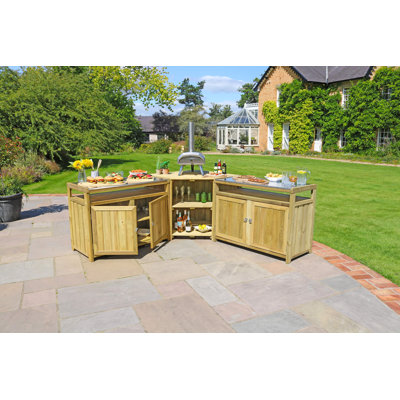 Frystown Union Rustic with Solid Wood Outer Material