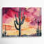 «Southwestern Plants Saguaro Cactus 190», art mural sur toile orange-422539269