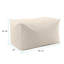 Pouf d'extérieur - Bois flotté naturel-13430970