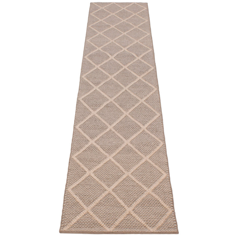 Ivis Wool Geometric Indoor Rug, Runner 2'3" x 11'6"