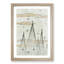 Skyscape with Birds by Watanabe Seitei - Picture Frame Painting Print-55739580-55739581