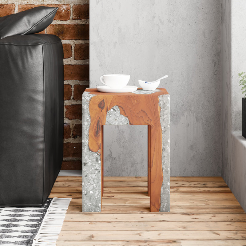 Naturita Solid Wood Accent Stool