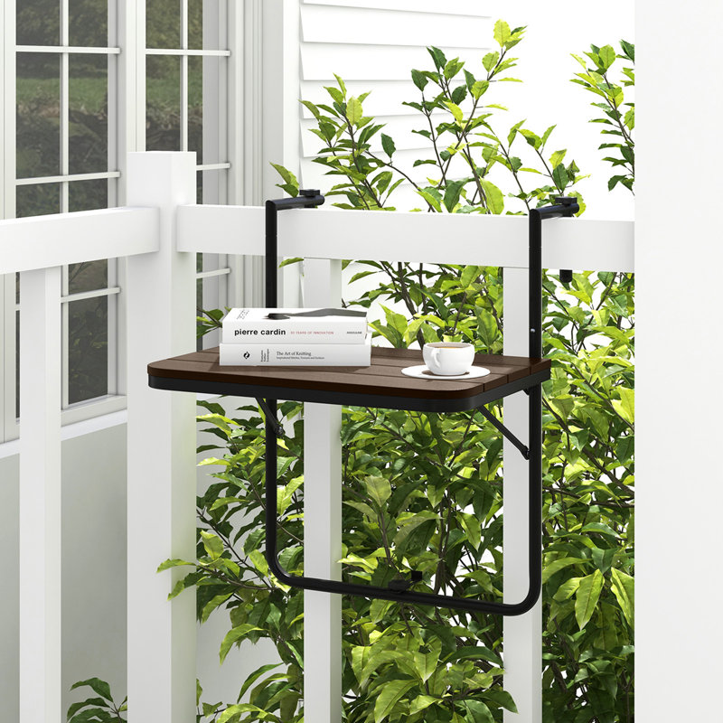 Table pliante rectangulaire en plastique réglable 24 po