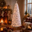 Arbre de Noël 7 pi, sapin de Noël artificiel non éclairé avec branches réalistes, sapin de Noël avec 818 pointes-15978406