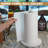 Marble Freestanding Paper Towel Holder With Larger Base