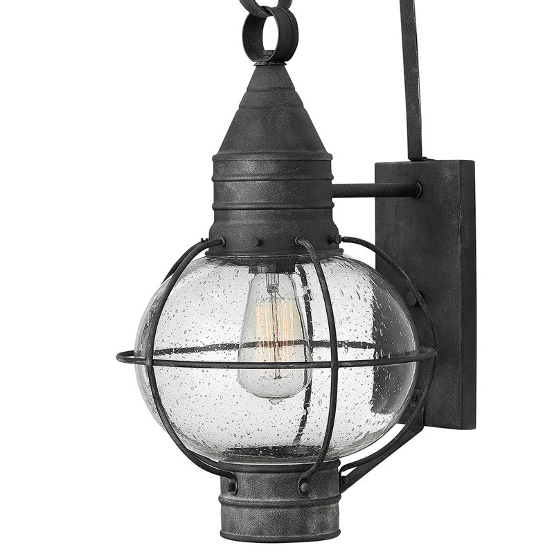 Jolie 1-Light Outdoor Wall Lantern, 100W Medium, 23.25" H x 10.75" W