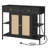 42.5"W Sideboard Cabinet with Charging Station, Kitchen Buffet Cabinet with 2 Drawers