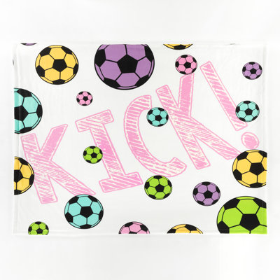 Jeté de soccer pour filles