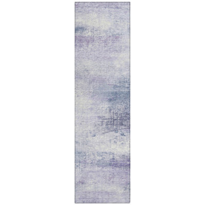 Machine Washable Indoor/Outdoor Chantille ACN2402 Abstract Rug