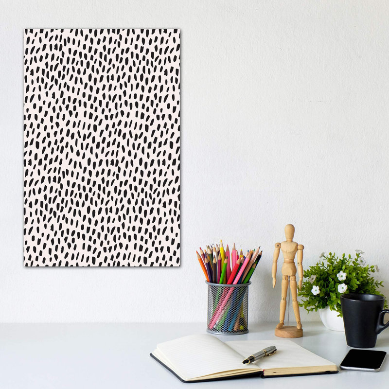 Salty Leopard - Wrapped Canvas Print, 20.32 cm H x 30.48 cm W