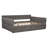 Queen Size Upholstered Platform Bed With USB And 2 Drawers-222787918
