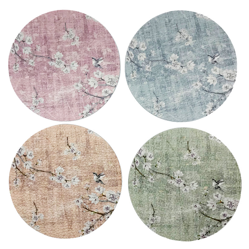Blossom Fantasia Pastel Coaster