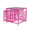 Swirl Glass Nesting End Table-776610722