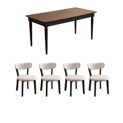Ensemble de table rétro élégant
