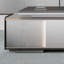 Bureau double caisson 110,24 "de qualité supérieure gris-666802547