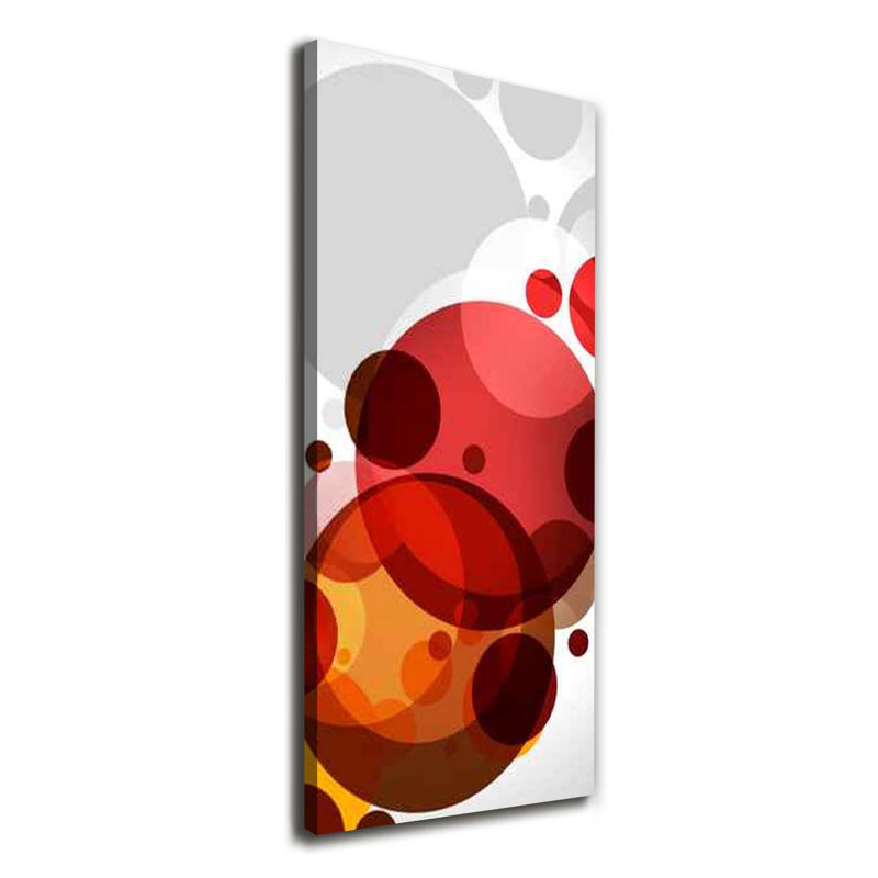 Wheel Abstraction - Wrapped Canvas Print