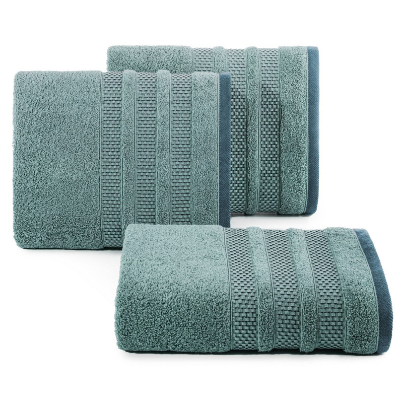 Ivison Midweight Jacquard Hand Towel, Dark Find