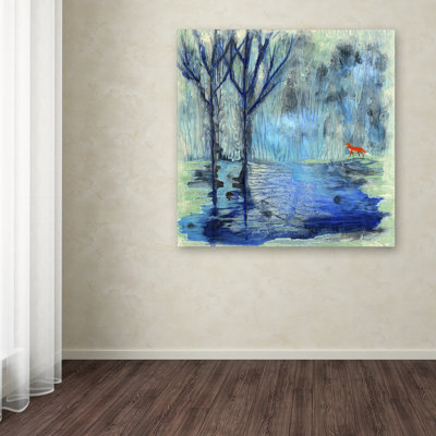 Berkley 'Tranquil Travels' Print on Wrapped Canvas