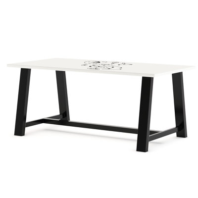 Midtown With Whiteboard Top Rectangle Conference Table