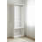 32" White Wood Walk-In Closet With One Rod