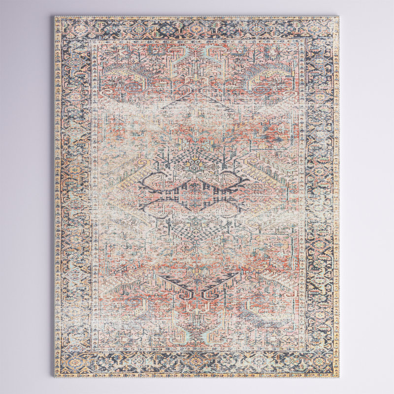 Dieter Oriental Indoor Rug, Rectangle 7'6" x 9'6"