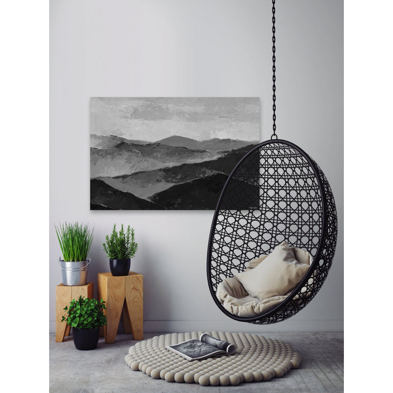 Climbing My Way 1 Piece Wrapped Canvas Painting, 25cm H x 38cm W x 3.81cm D