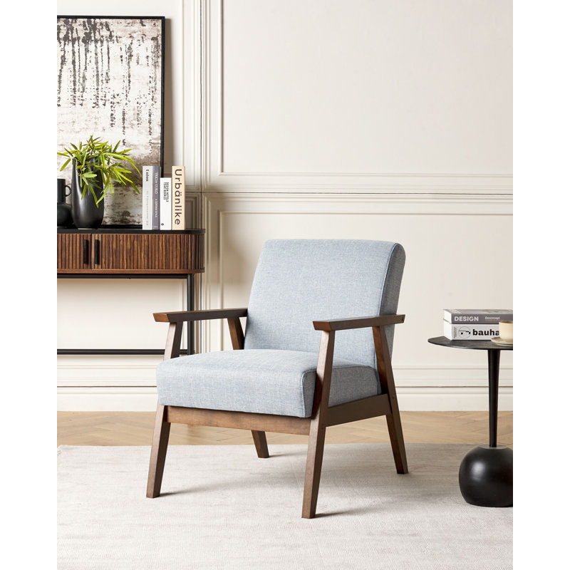 Bendersville Upholstered Armchair,  Light Grey