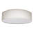 Armande Linen LED Flush Mount-1043079295