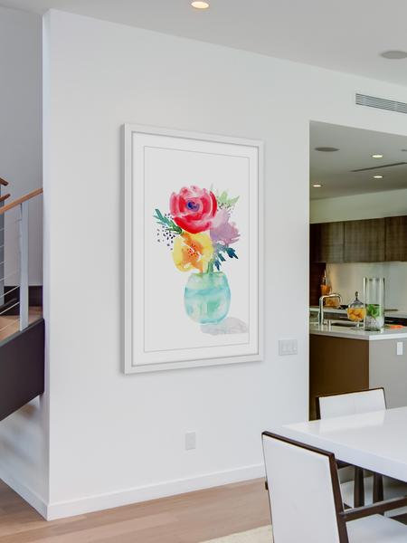Lindsay Megahed - Single Picture Frame Painting, 61cm H x 41cm W