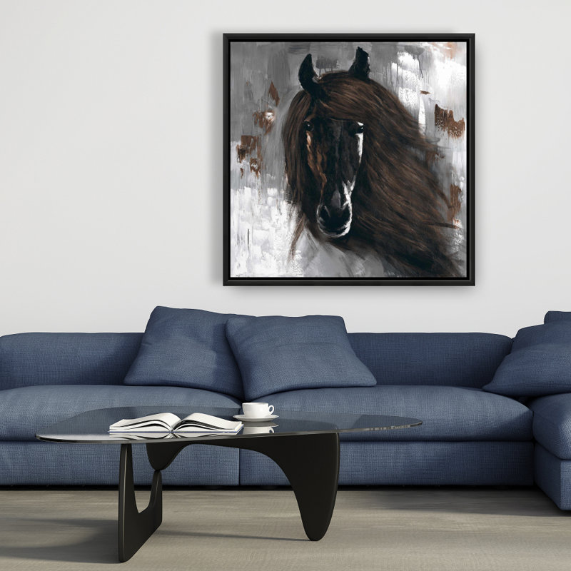 " Dark Brown Horse "