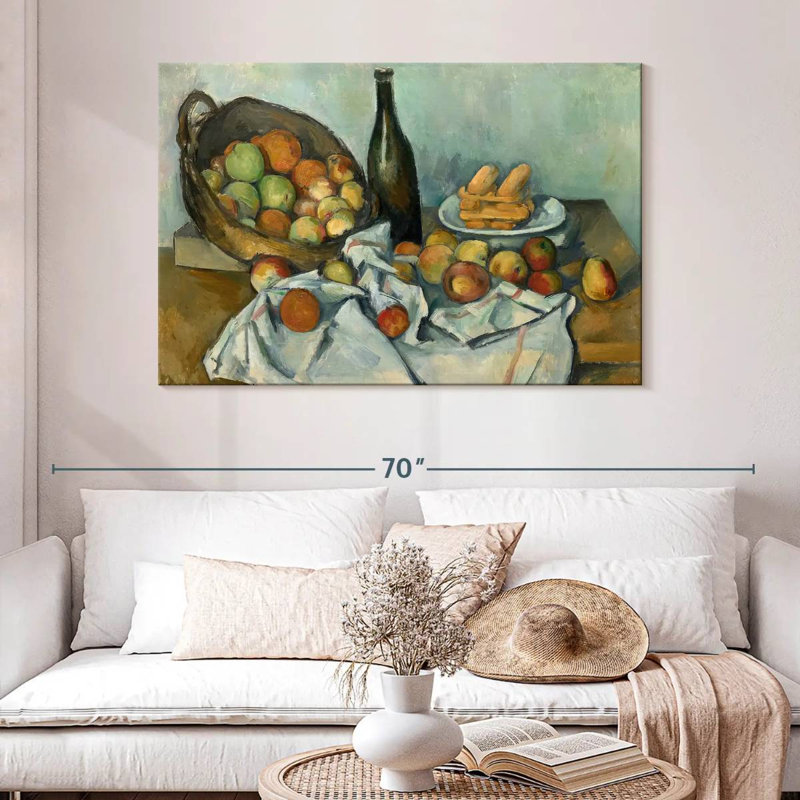 Yarlin Le panier de pommes, H 32 po x l 48 po