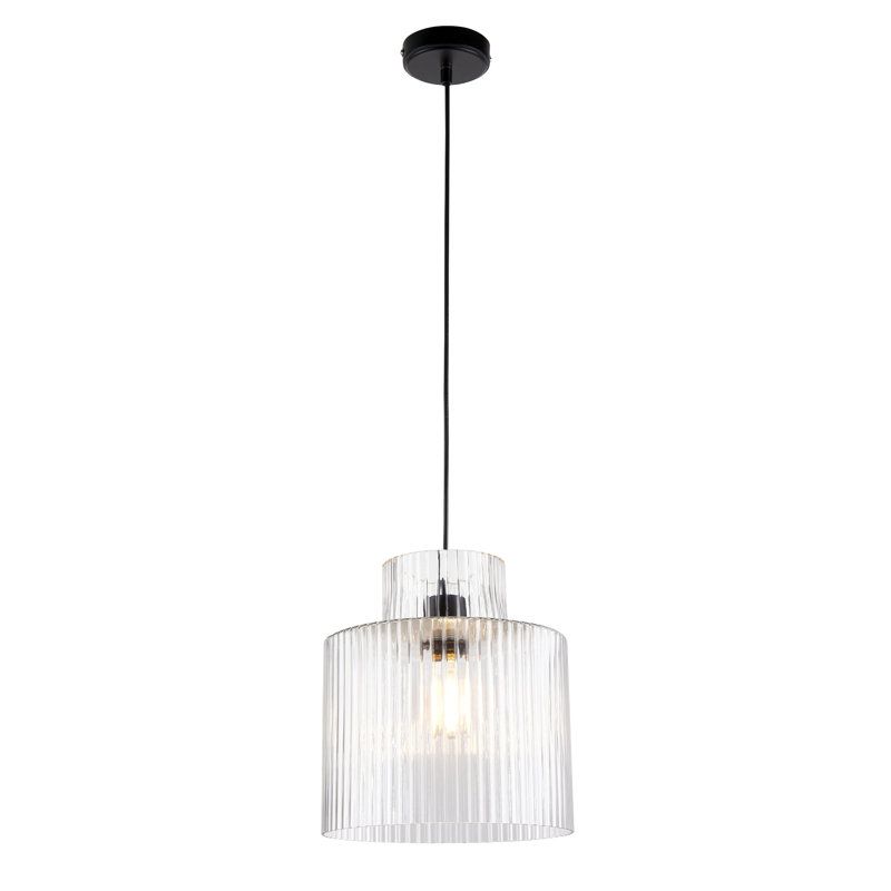 1 - Light Matt Black Paint Pendant