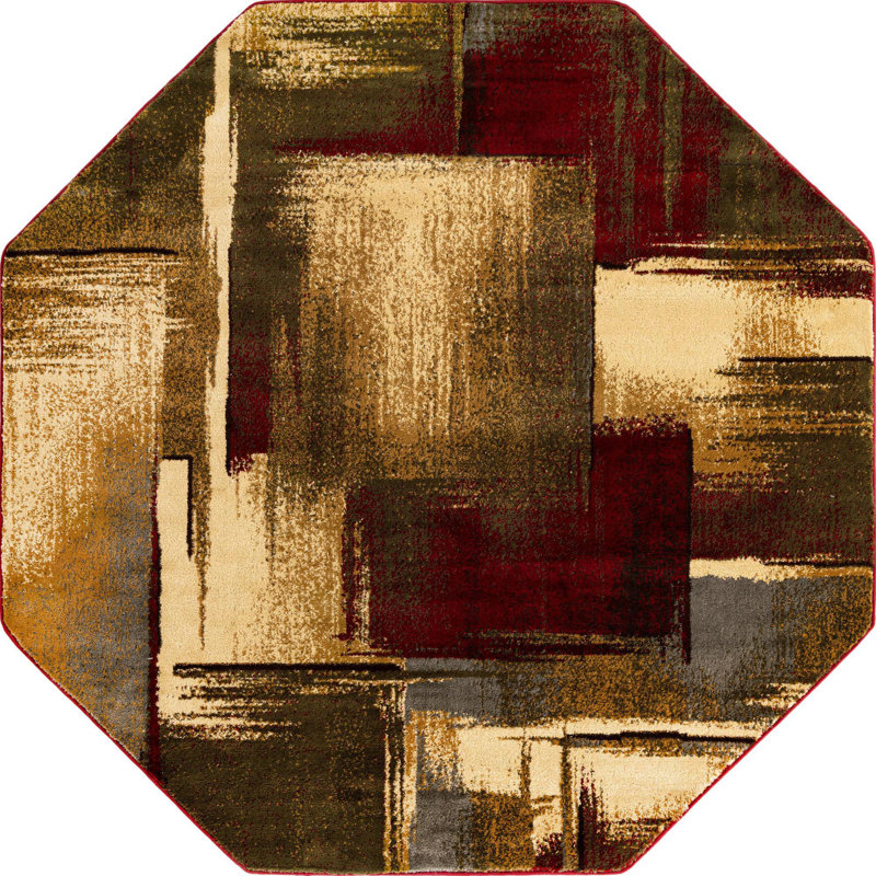 Trejo Indoor Rug, Octagon 6' 