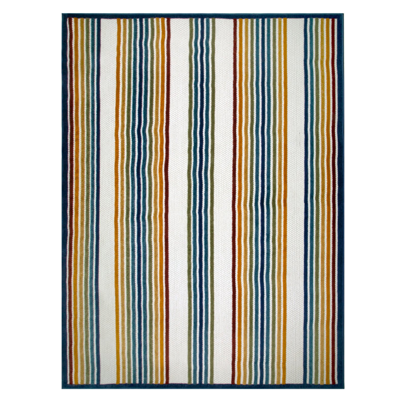 Tapis d'extérieur Leick Home Latiyah, Tapis de couloir 2 po x 8 po
