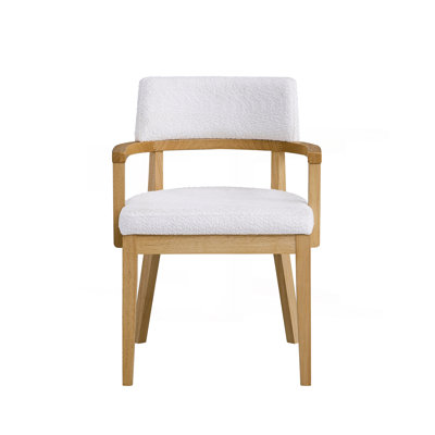 Oak Finish Side Chair (Set Of 2)
